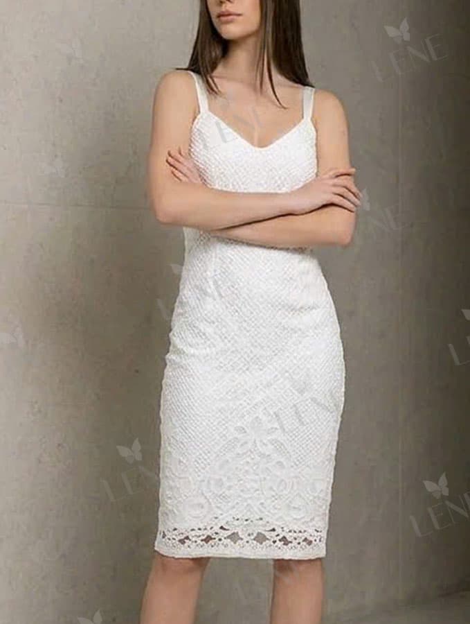 Đầm dây ren - View 4