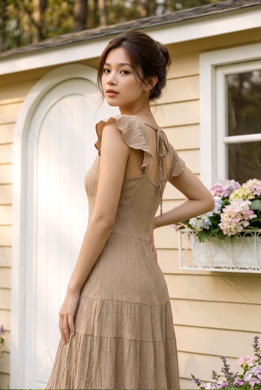 Đầm maxi điệu đà - View 3