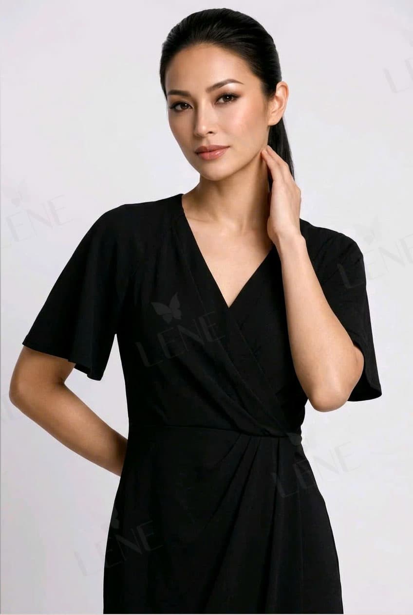 Đầm nhún eo thanh lịch - View 3