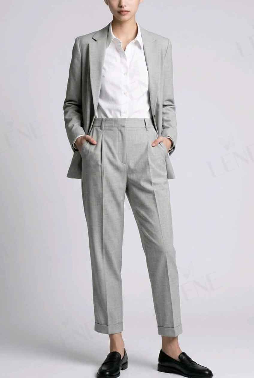 Quần baggy xám - View 2