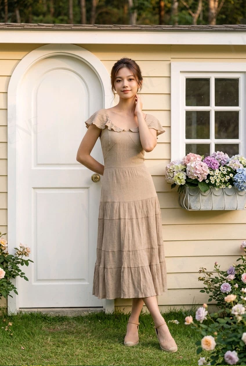 Đầm maxi điệu đà