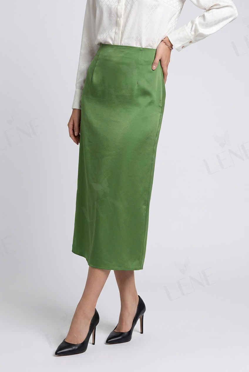 Váy lụa satin - View 4
