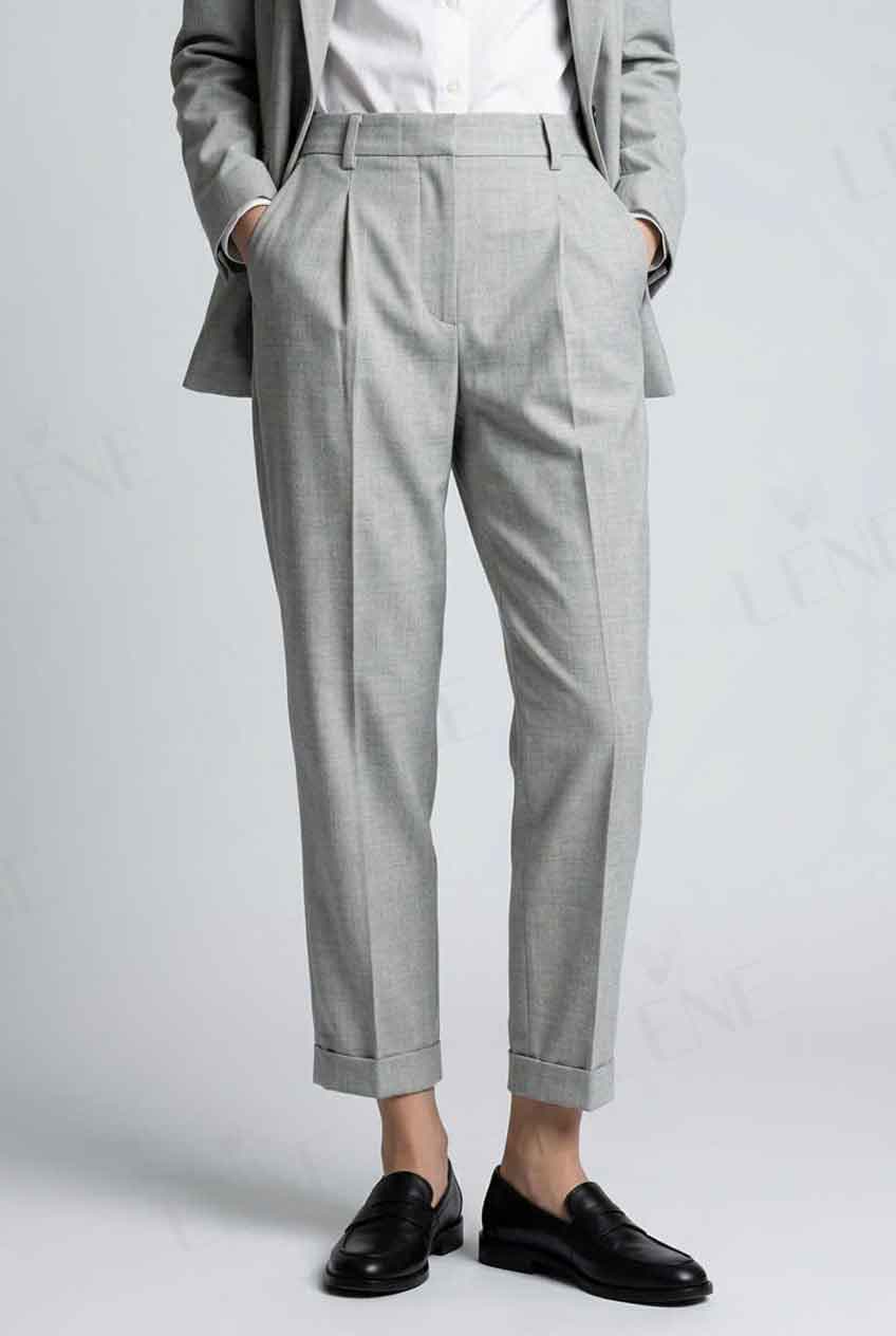 Quần baggy xám